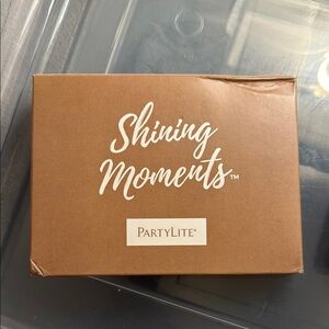 PartyLite Shining Moments Brown Box Cherry Blossom 12 count